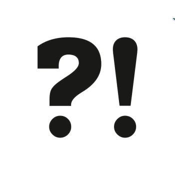 Lipdukai batams "?!" 