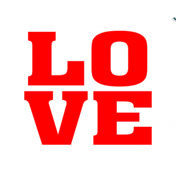 Lipdukai batams "Love"  Lipdukai batams "Love"