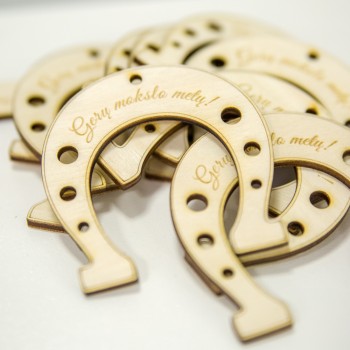 Laimės pasagėlė "Gerų mokslo metų"