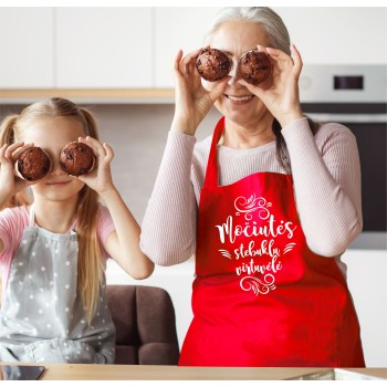 Prijuostė "Močiutės stebuklų virtuvėlė" Prijuostė "Močiutės stebuklų virtuvėlė"