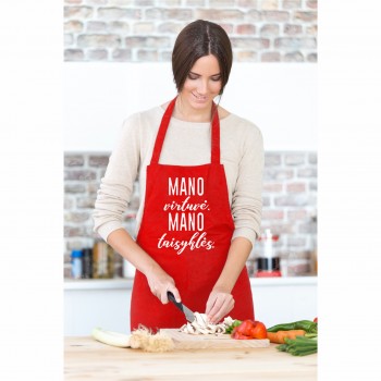 Prijuostė "Mano virtuvė, mano taisyklės"