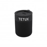 Kelioninis Keramikos Puodelis su užrašu, Tėtux, 300 ml.