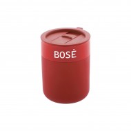 Kelioninis Keramikos Puodelis Bosei su užrašu, Bosė, 300 ml.