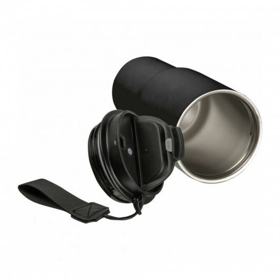 Metalinis termo puodelis su užrašu, Mylimam Seneliui, 550 ml, Juodas Metalinis termo puodelis su užrašu, Mylimam Seneliui, 550 ml, Juodas