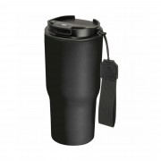 Metalinis termo puodelis su užrašu, Mylimam Seneliui, 550 ml, Juodas Metalinis termo puodelis su užrašu, Mylimam Seneliui, 550 ml, Juodas