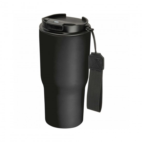 Metalinis termo puodelis su užrašu, Mylimam Seneliui, 550 ml, Juodas Metalinis termo puodelis su užrašu, Mylimam Seneliui, 550 ml, Juodas