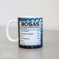 Puodelis Bosui su užrašu, BOSO receptas