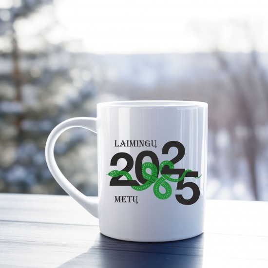 Puodelis. Laimingų metų 2025