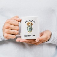 Puodelis su šuniu "Gimęs medžioti" Puodelis su šuniu "Gimęs medžioti"