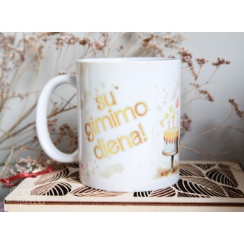Puodelis "Su gimimo diena" 1