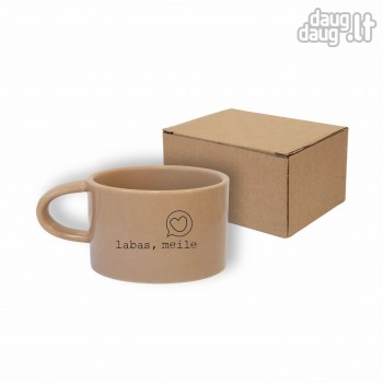 Mažas puodelis kavai "Labas, meile"