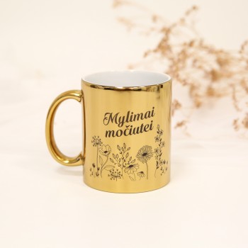 Veidrodinis puodelis "Mylimai močiutei"