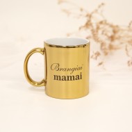 Veidrodinis puodelis "Brangiai mamai"