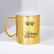 Veidrodinis puodelis "Auksinė žmona"