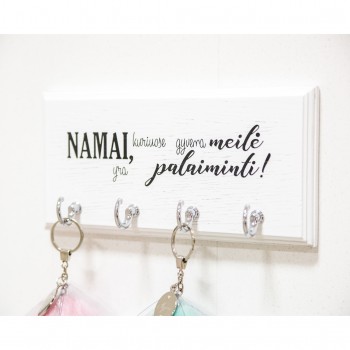 Raktinė - kabykla "Namai"  Raktinė - kabykla "Namai"