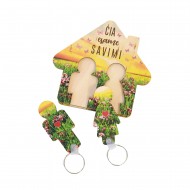 Pakabinama raktinė "Čia esame savimi" 