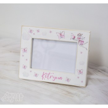 Rėmelis "Fėja su drugeliais"