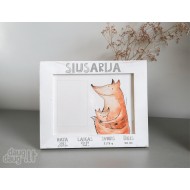 Rėmelis su metrikais "MAMA LAPĖ"