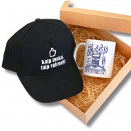 Dovanų rinkinys Fūristui, Puodelis ir Kepuraitė Su Snapeliu