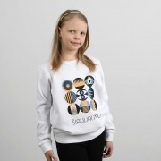 Džemperis su Šiaulių Miesto Jubiliejinių Metų Simbolika, Šiauliai 790, Vaikiškas, Baltas