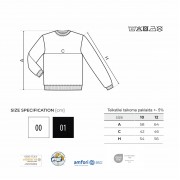 Džemperis su Šiaulių Miesto Jubiliejinių Metų Simbolika, Šiauliai 790, Vaikiškas, Juodas