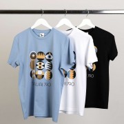 Marškinėliai su Šiaulių Miesto Jubiliejinių Metų Simbolika ir užrašu, Šiauliai 790, Balti