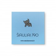 Metalinis Pin Ženklelis, Jautis, Veršis, Šiauliai 790