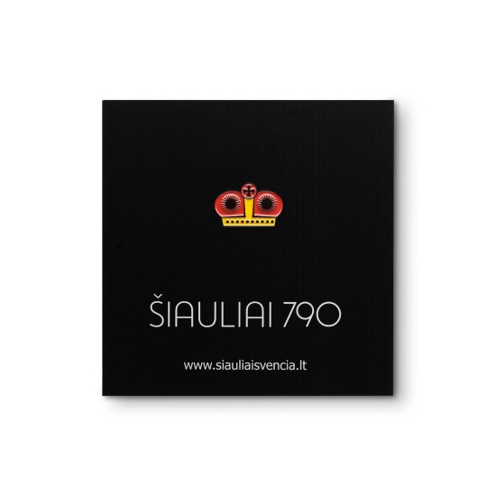 Metalinis Pin Ženklelis, Kunigaikštiška kepurė, Šiauliai 790