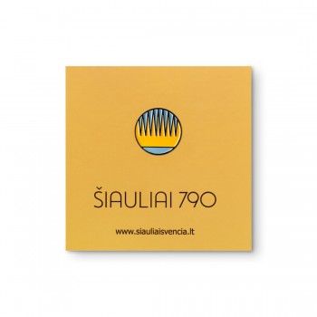Metalinis Pin Ženklelis, Kunigaikštiška kepurė II, Šiauliai 790