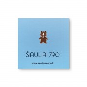 Metalinis Pin Ženklelis, Lokys, Šiauliai 790