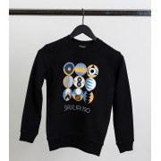 Džemperis su Šiaulių Miesto Jubiliejinių Metų Simbolika, Šiauliai 790, Vaikiškas, Juodas