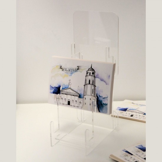 Atvirukų stovelis, skaidrus