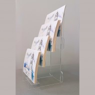 Atvirukų stovelis, skaidrus