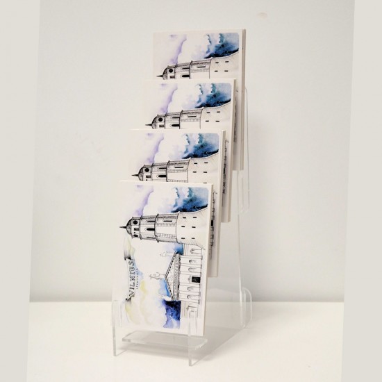 Atvirukų stovelis, skaidrus