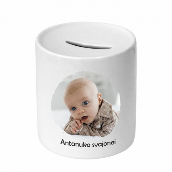 Taupyklė, su individualiu užrašu ar nuotrauka