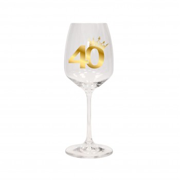 Stiklinė Taurė Su Metais, 350 ml, Karūna