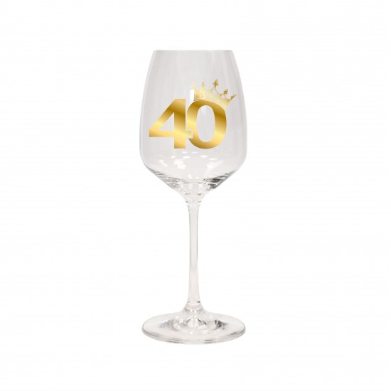 Stiklinė Taurė Su Metais, 350 ml, Karūna