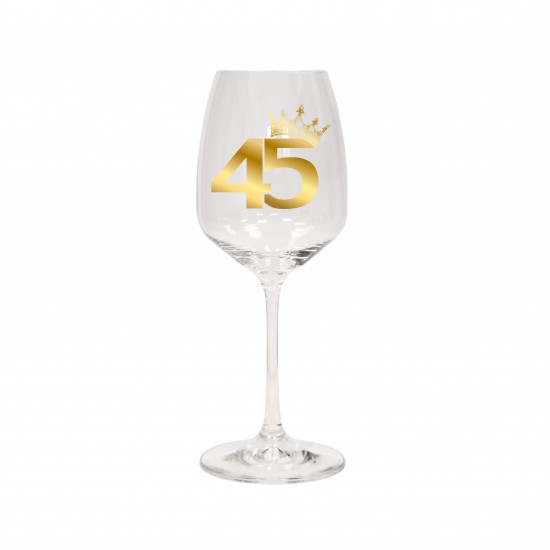 Stiklinė Taurė Su Metais, 350 ml, Karūna