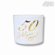 Vazonas gėlėms "Jubiliejaus proga" 2