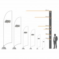 Vėliava, Plunksna Lenktu Kampu