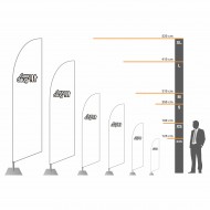 Vėliava, Plunksna Smailiu Kampu