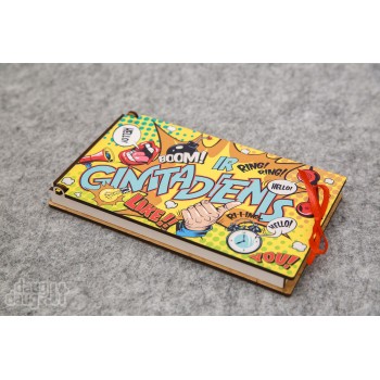 Vokelis 17 cm "Boom, Gimtadienis"