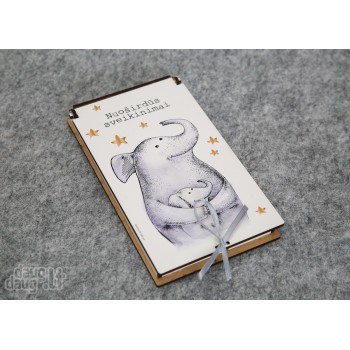 Vokelis 17 cm "Drambliškai dideli linkėjimai"