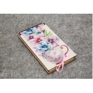 Vokelis 17 cm "Gėlės" Vokelis 17 cm "Gėlės"