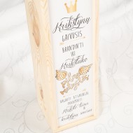 Dėžutė vynui "Krikštynų gaivusis" 4