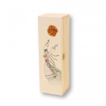 Dėžė su gintarais vynui, Lietuvaitė