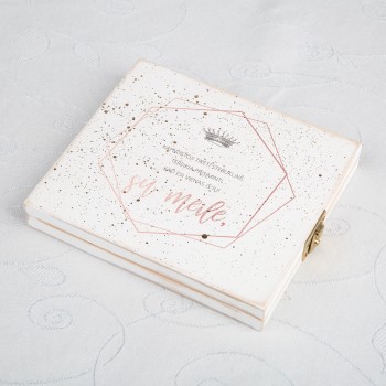 Vokelis pinigams, dėžutė papuošalams dovanoti su užrašu, Kai Nustoji Tikėti Stebuklais, Tereikia Prisiminti, Kad Esi Tu