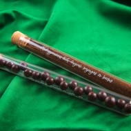 Stiklinis indas mažai dovanai "Kad gyvenimas būtų" 