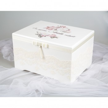 Krikštadėžė - daiktadėžė BIG "Gėlės 2" BIG