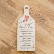 Lentelė "10 prašymų močiutei ir seneliui"